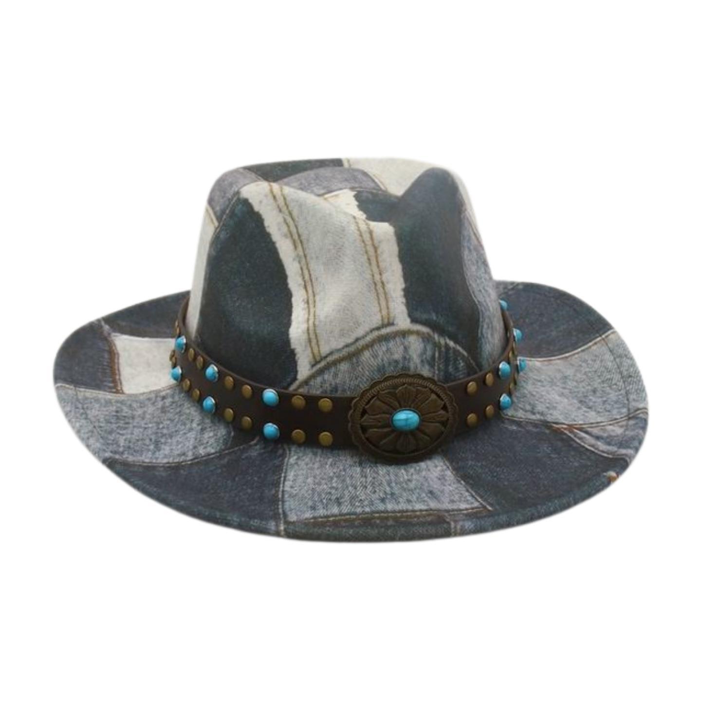 

Taoxin Retro Stage Catwalk Performance Stage Hat Los Angeles Jazz Hat Color Matching Western Cowboy Top Hat [peach heart top] one size fits all