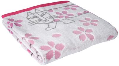 Marushin Lisa Larson Sakura Mikey Bad LISA Artikel 6805010400 Handtuch, 100% Baumwolle, LARSON, Geschenk, Geburtstag, Muttertag, Nr.