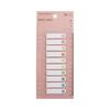 Morandi Translucent PET Sticky Note Markers - Vanilla Autumn Series