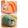 Pet Tent Winter Warm Washable Dog Cat Bed Puppy Kennel Removable Soft Tent Design House with A Hole for Pet Beds