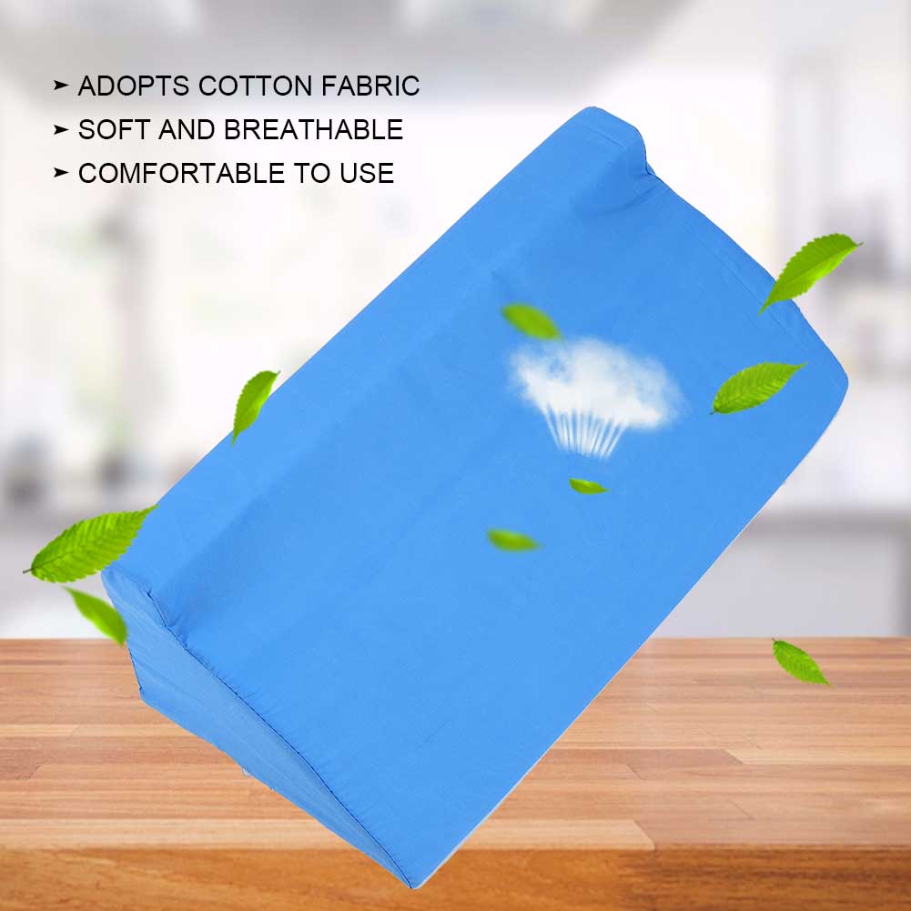 Paralyzed Patients Nursing Cushion Skin Friendly Anti Bedsore Care Triangular Pad (50 x 25 x 15cm)