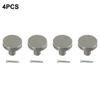 4pcs Modern Minimalist Round Single Hole Handle Cabinet Drawer Space Aluminum Handle Furniture Small Handle Cabinet Accessories