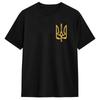 Ukraine Flag Blue And Yellow T Shirt Summer Hip Hop T-Shirts Adult Cotton O Neck Oversized Tees Streetwear Tshirt Short Sleeve Casual Clothing