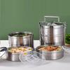 304 Stainless Steel Insulated Divided Lunch Box