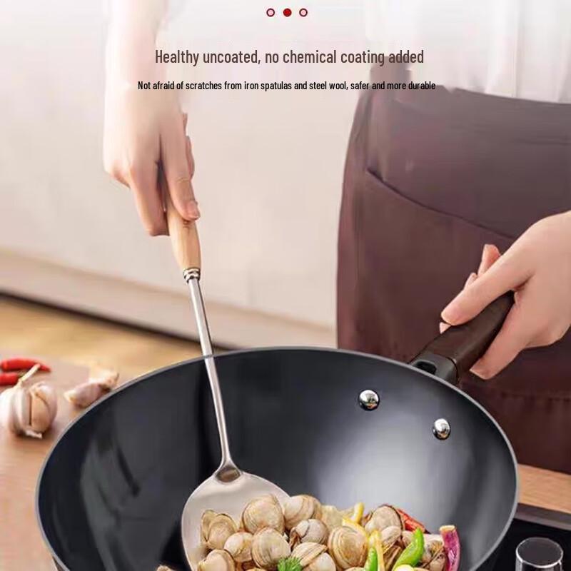 ASD Lightweight High-Purity Iron Wok