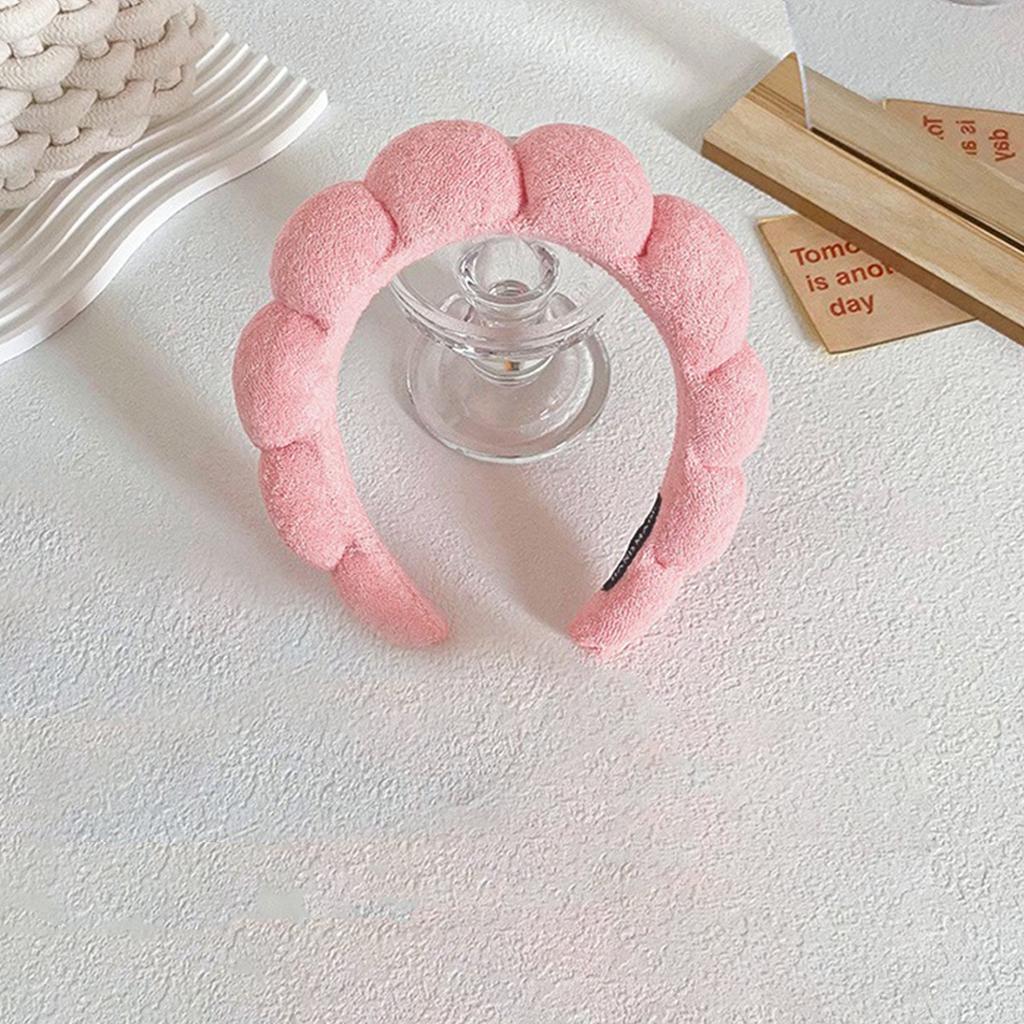 Velvet Hair Band High Skull Top Sponge Fried Dough Twists High Sense Hair Band Hair Accessories Solid Color Hair Band