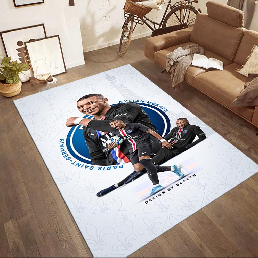 Mbappe 144 Area Rug Design for Entryway Decorate room Dormitory Foyer Antislip Carpet Decorate Offices Gift for Festivals