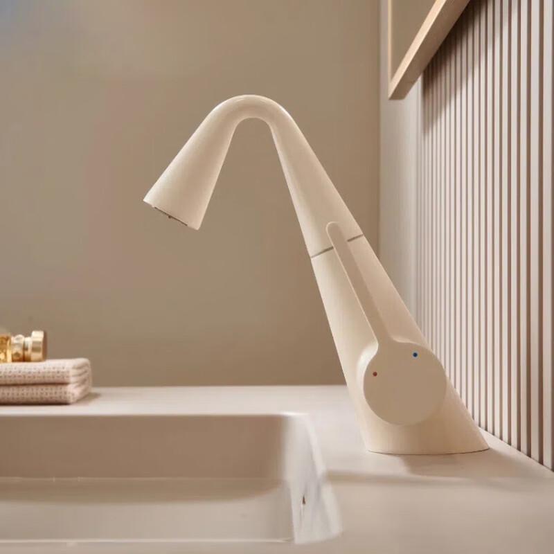 Pull-Out Anti-Splash Bathroom Sink Faucet