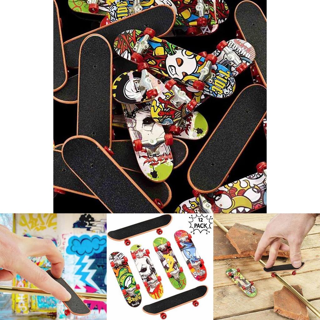 Unique 10cm Mini Doll With Customizable Wooden Skateboard Fun Toy Accessories For Fashionable Dolls