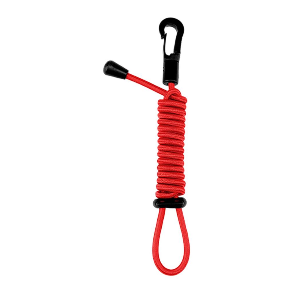 Retractable Bungee Cord Max Length 66.93" Tether Surfboard Leash Paddle Leash for Tools Surfing Construction Fishing Pole Rod