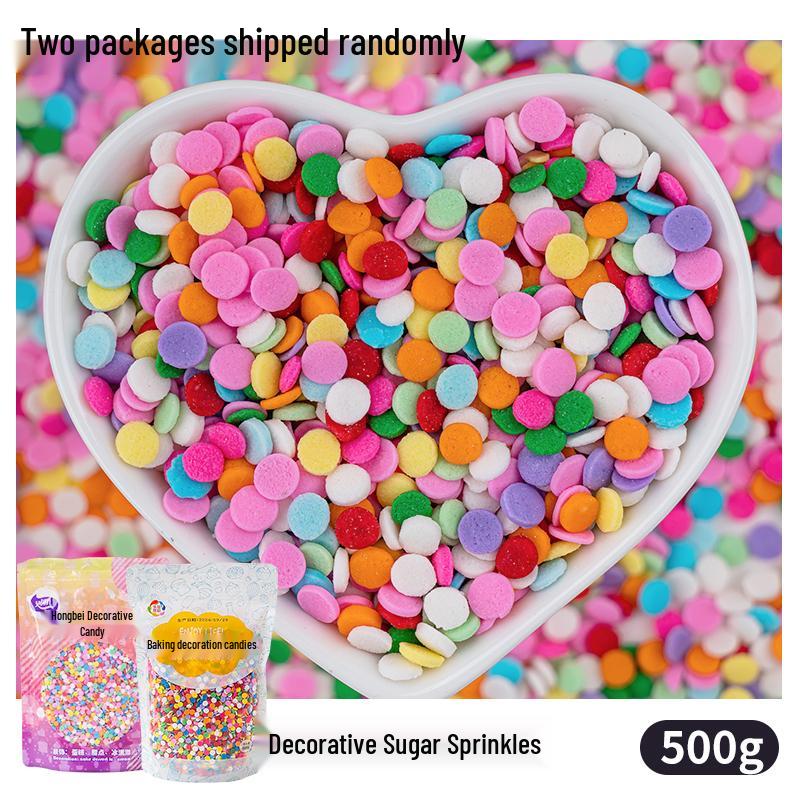 Bunte Zuckerformen: Herzen & Kurven zum Dekorieren von Kuchen, Desserts & Donuts