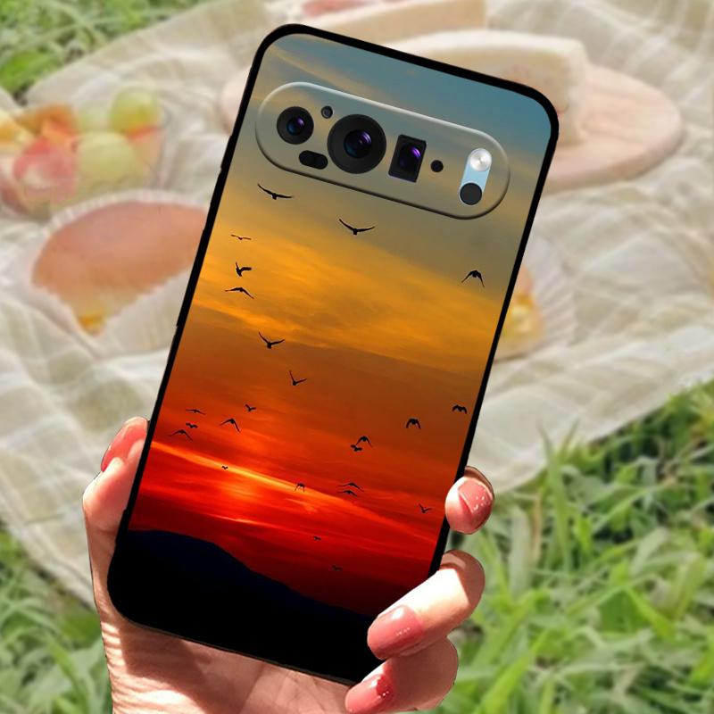 Für Google Pixel 9 Pro XL Hülle GGX8B Mode Weiches Silikon TPU Handy Schutzhülle Für Google Pixel9 Pro XL 5G Stoßfänger Abdeckung