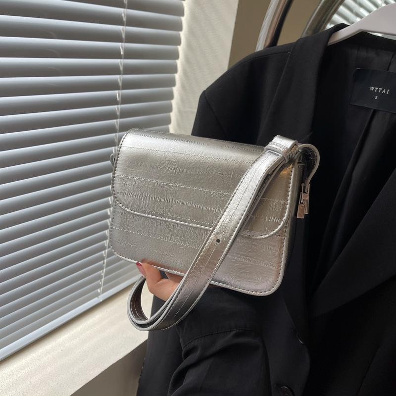 Small Square Bag Women's New Fashion Shoulder Bag Versatile Casual Messenger Bag