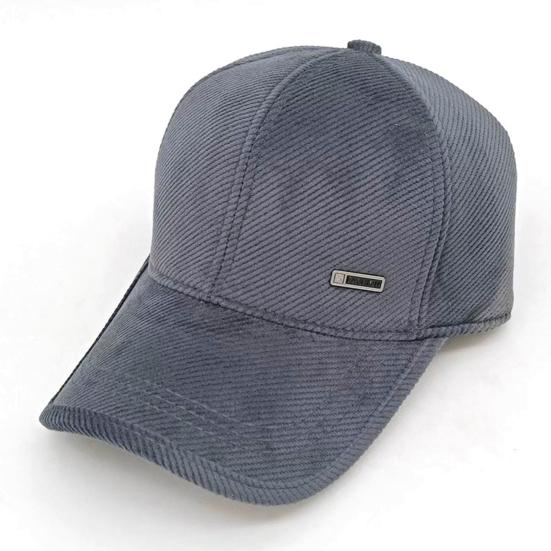 Herbst Winter Cord Baseballkappe Unisex Kappe Sonnenschutz Entenzungenhut Verstellbar Einfarbig Langer Schirm Outdoor-Aktivitäten Alltagskleidung Schirmmütze