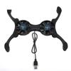7"-15" Laptop Double Fans Laptop Cooler Notebook Fan Cooler USB Cooling Pads Laptop Cooling Base