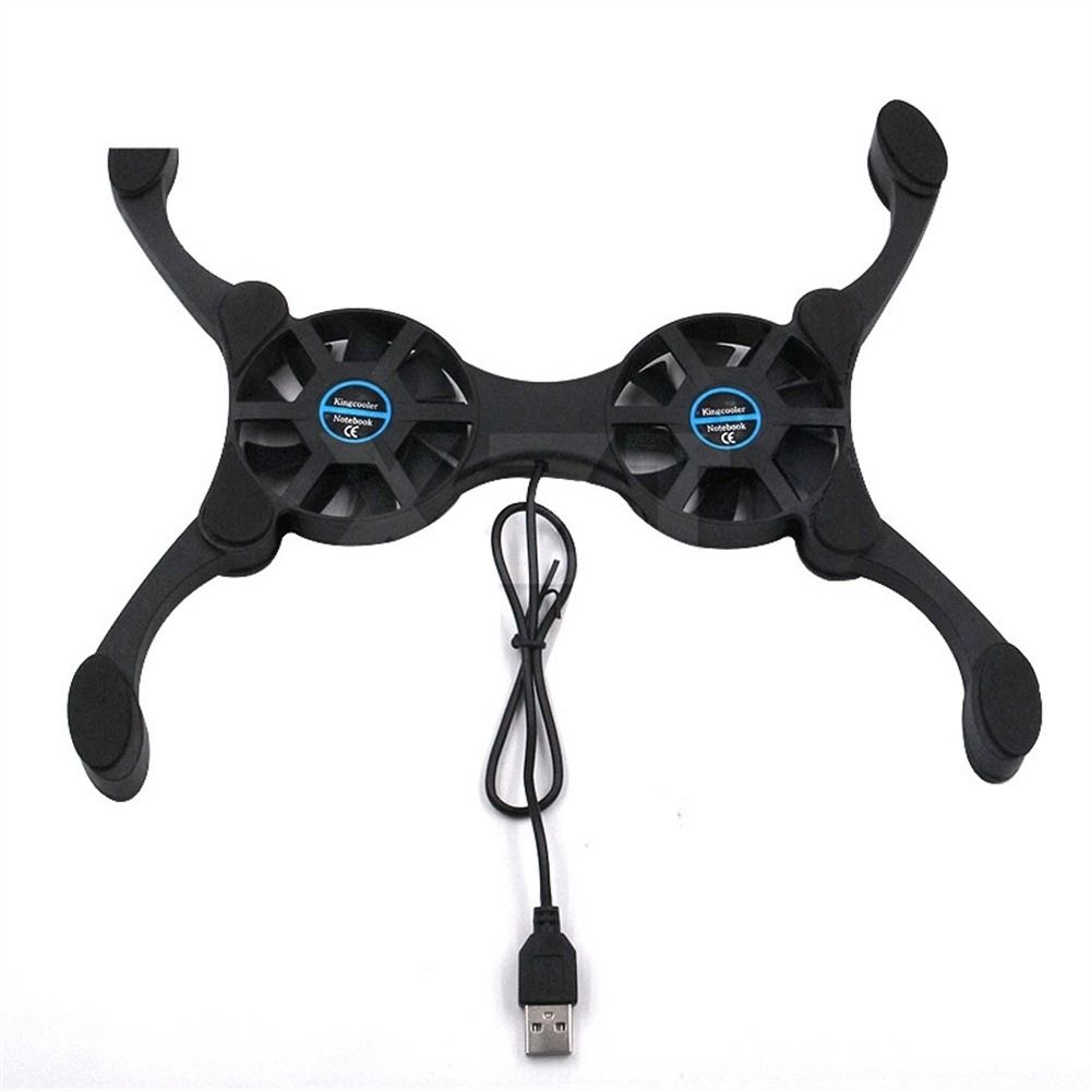 7"-15" Laptop Double Fans Laptop Cooler Notebook Fan Cooler USB Cooling Pads Laptop Cooling Base