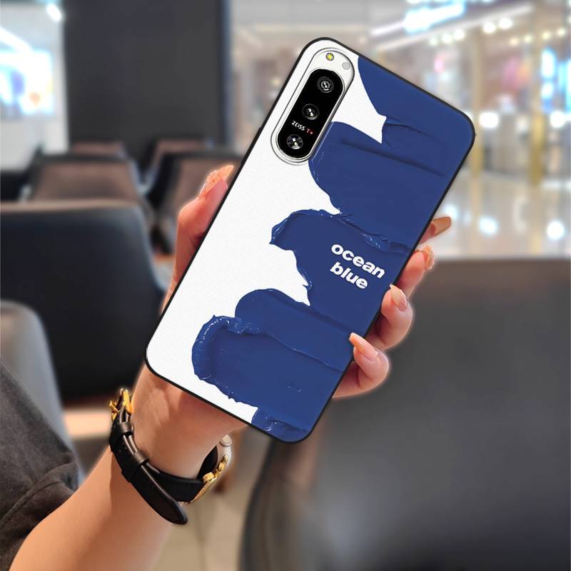 Back Cover Graffiti Phone Case For Sony Xperia5 IV Soft case Durable TPU Anti-knock Phone Pouch Fashion Design Full wrap