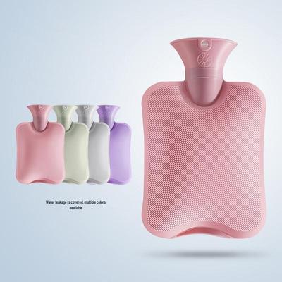 Παχύρευστη Φορητή Θερμοφόρα Νερού PVC με Βελούδινο Ζακάρ Θερμαντήρα Χεριών.