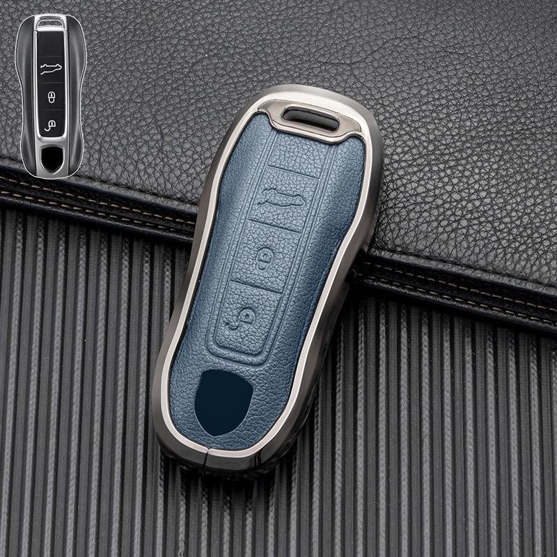 Porsche 911, Cayenne, Panamera, Macan, Taycan Metal Key Case - New Energy Series