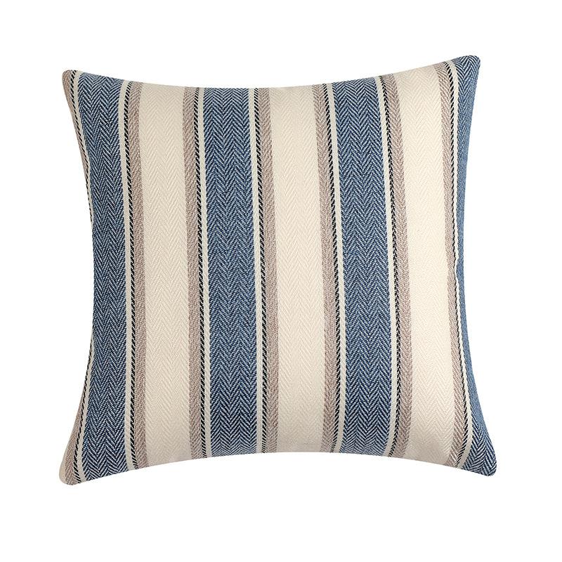 

Льняная наволочка в широкую полоску, осенне-зимняя, в корейском стиле, наволочка для подушки, чехол для подушки, наволочка для гостиной, спальни 45 * 45cm