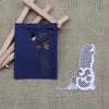 Metal Cutting Dies Lace Envelope Edge Diy Scrapbooking Photo Album Decor Embossing Paper Card Craft
