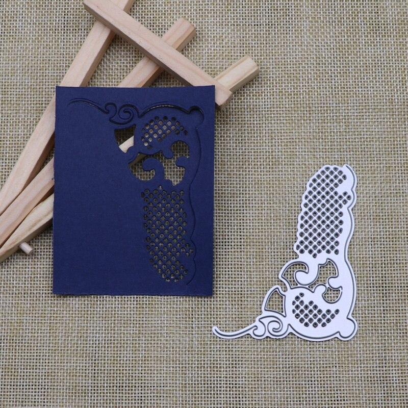 Metal Cutting Dies Lace Envelope Edge Diy Scrapbooking Photo Album Decor Embossing Paper Card Craft