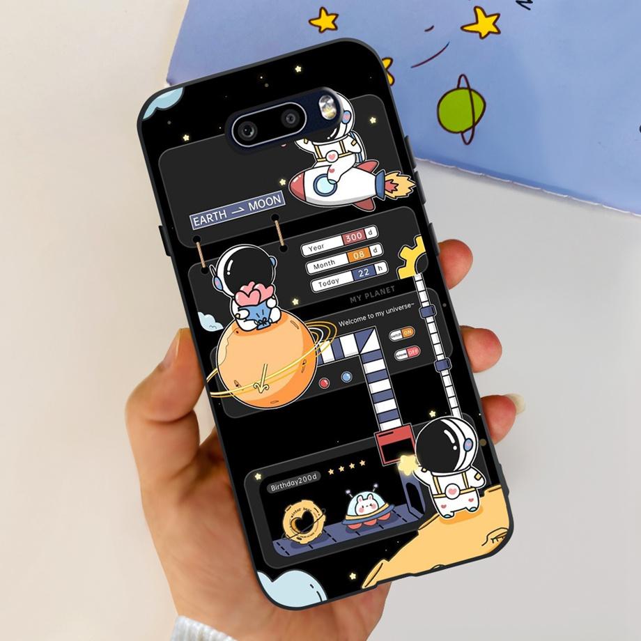 

For LG G8X ThinQ Case Camera Protection Soft Clear Back Cover For LG V50S Thinq LGV50 ThinQ Phone Bumper Marble Skull Pattern LG G8X ThinQ