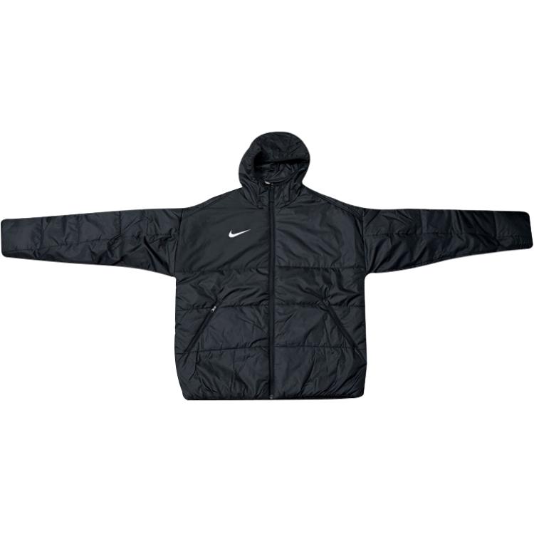 Nike Hooded Zipper Comfortable Simple Long Sleeve Cotton Jacket Men Jackets FD7703-010 XL