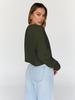 Women's Urban Style Autumn Polyester Pullover: Round Neck, Long Sleeve, Loose Fit