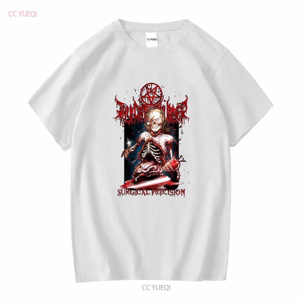 New Thy Art Is Murder Surgical Precision For Fans S 5XL T Shirt CR65 vintage Washed Soft Slightly graphic Versatile Casual
