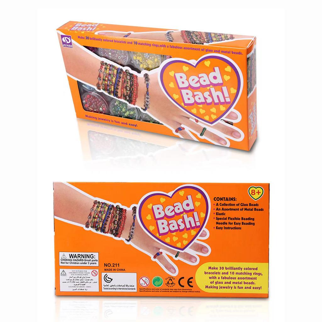 Girls DIY Bracelet Making Kit Jewellery Making Kit Friendship Bracelet Making Kit Cool Arts Craft Toys for 6-12 Years Old Kid