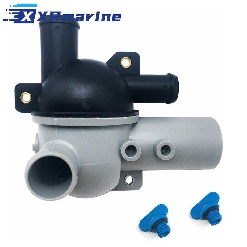 Manual Drain Water Distribution Housing 863631T1 for Mercury Mercruiser Alpha Bravo 1998 Sterndrive V6 V8 Inboard 863802T2