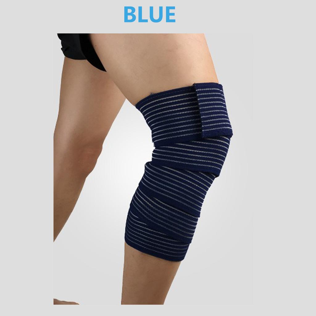 1 Pc Knee Wraps For Leg Calf Thigh Long Elastic Support Wrap Brace Compression Bandage For Weight-Lifting Powerlifting Squats