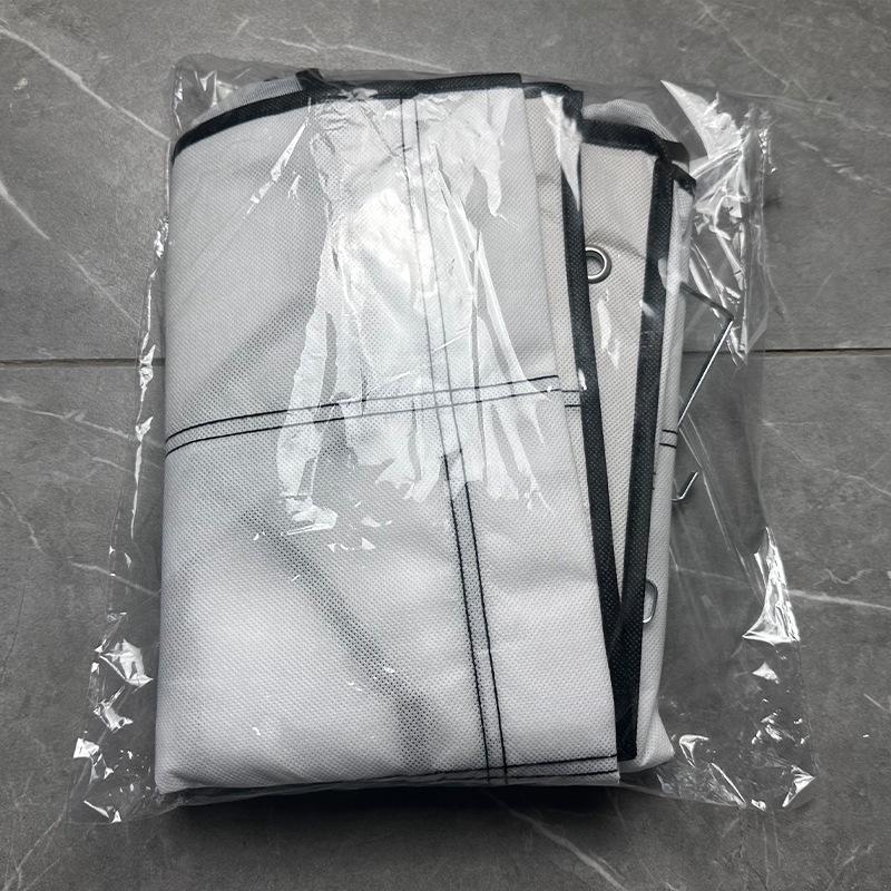 Feinmaschige Tür-Hänge-Schuhtasche mit 24 Fächern und verstärkten Haken