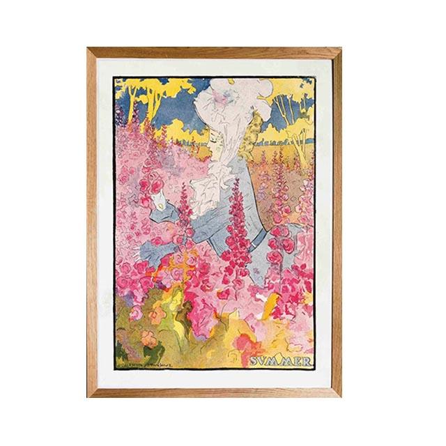 Vintage Art Nouveau Prints Posters Canvas Paintings Classic HD Pictures Wall Art For Living Room Home Office Decor Frameless