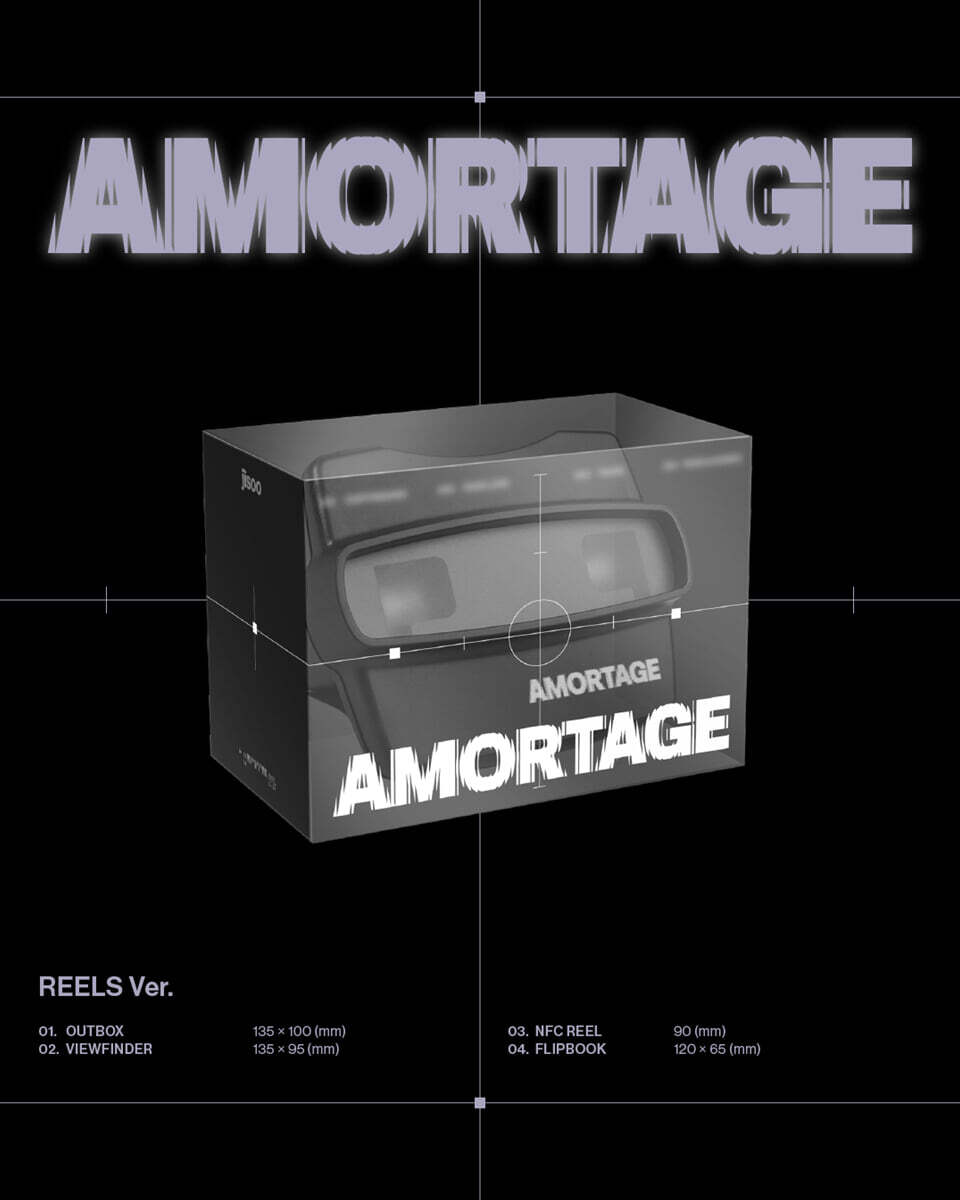 

JISOO - JISOO Mini Album [AMORTAGE] [REELS Ver.]