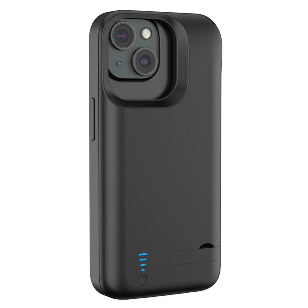 

T43 Для iPhone 15 5000 мАг Акумуляторний чохол для заряджання Підставка Захисний Подовжений акумуляторний чохол-зарядник A