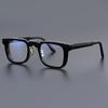 Retro Square Glasses Unisex Designer Anti Blue Light Myopia Flat Light Frame Fashion Eyewear