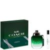 Set Coach: Green, Eau De Toilette, For Men, 100 Ml + Green, Eau De Toilette, For Men, 10 Ml