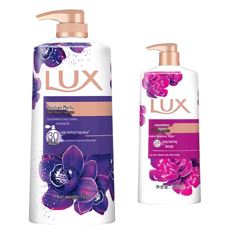 LUX Long-lasting Fragrance Shower Gel & Milk Combo