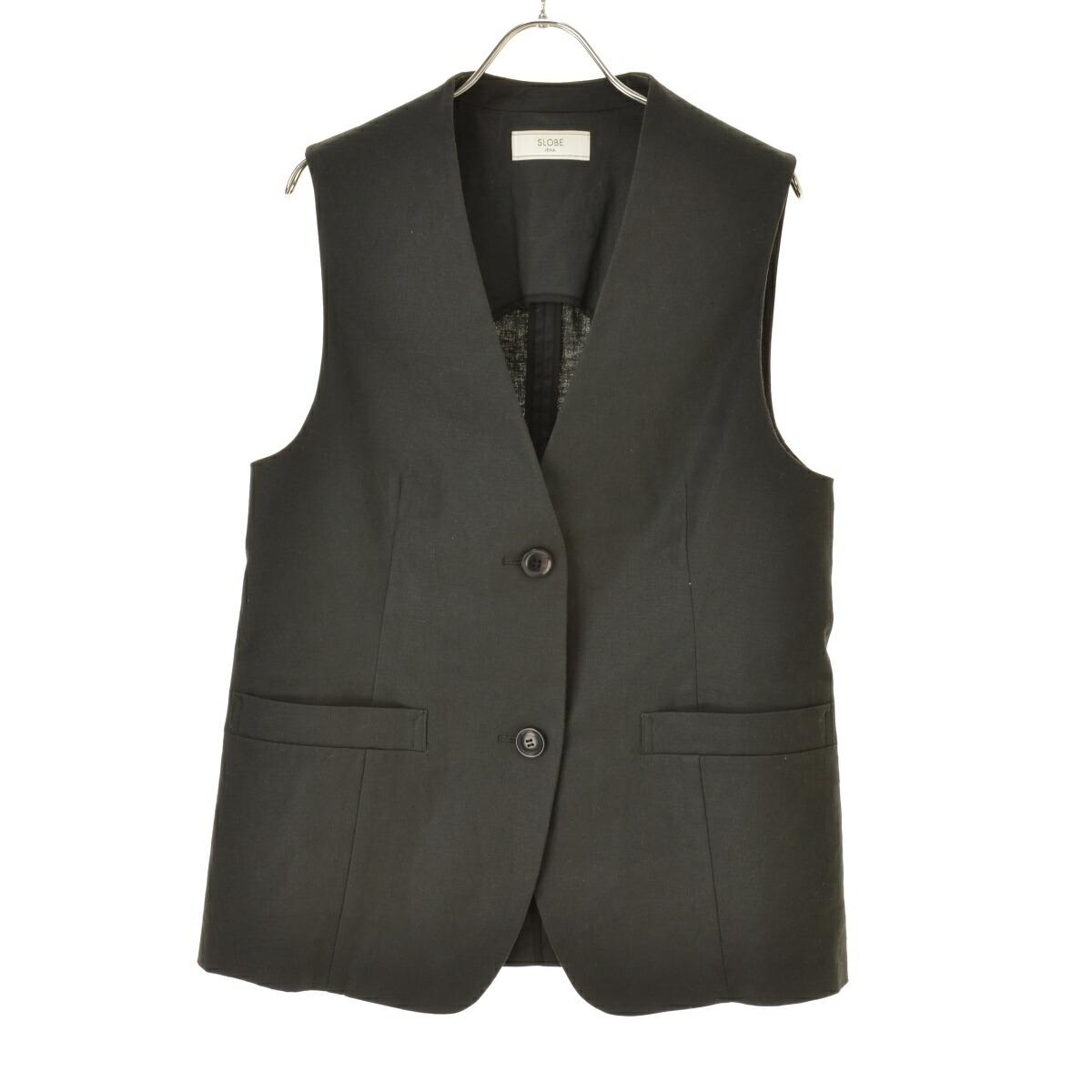 [Used] SLOBE IENA / SLOBE IENA 24SS 24010912602010 French linen cotton vest [cacgadda-l]