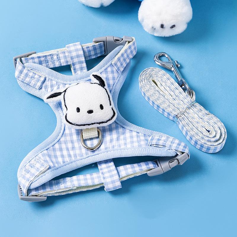 

25 years old new pet leash small dog chest strap going out vest walking dog rope dog chain dog leash S