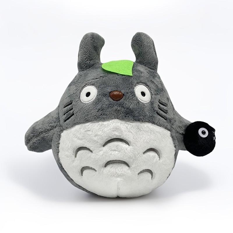 Cute Doll Totoro Plush Cute Plush Cat Japanese Anime Doll Totoro Lotus Leaf Children s Toy Birthday Christmas Gift Doll