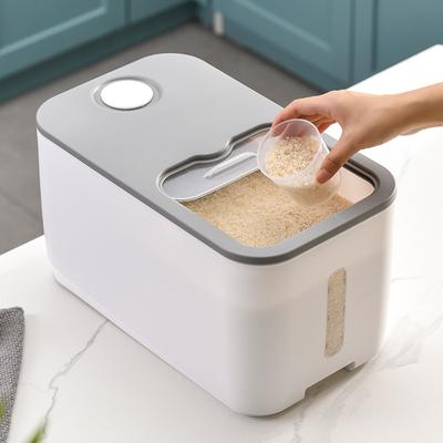 Push-Pull-Reiseimer, insektensicher, feuchtigkeitsbeständig, Aufbewahrungsbox für Küchengetreide, integrierte Abwehrbox, Lebensmittel-Organizer-Behälter