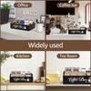 Wooden Coffee Rack Portable Desktop Tea Coffee Bean Storage Organizer Vintage Coffee Storage Holder Home Coffee Accessories