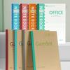 A5 Kraft Paper Softcover Lined Notebook for Business & Students