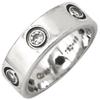 Cartier B4026000 Love Ring Love Ring full diamondRing ring K18WG/diamond #9(JP Size) Array