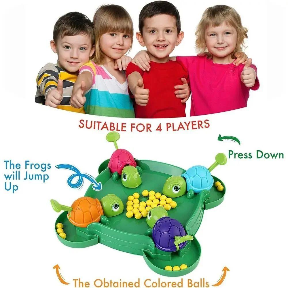 Portable Hungry Turtle Board Game Learning Puzzle Game Interactive Toys  Christmas Birthday Gift