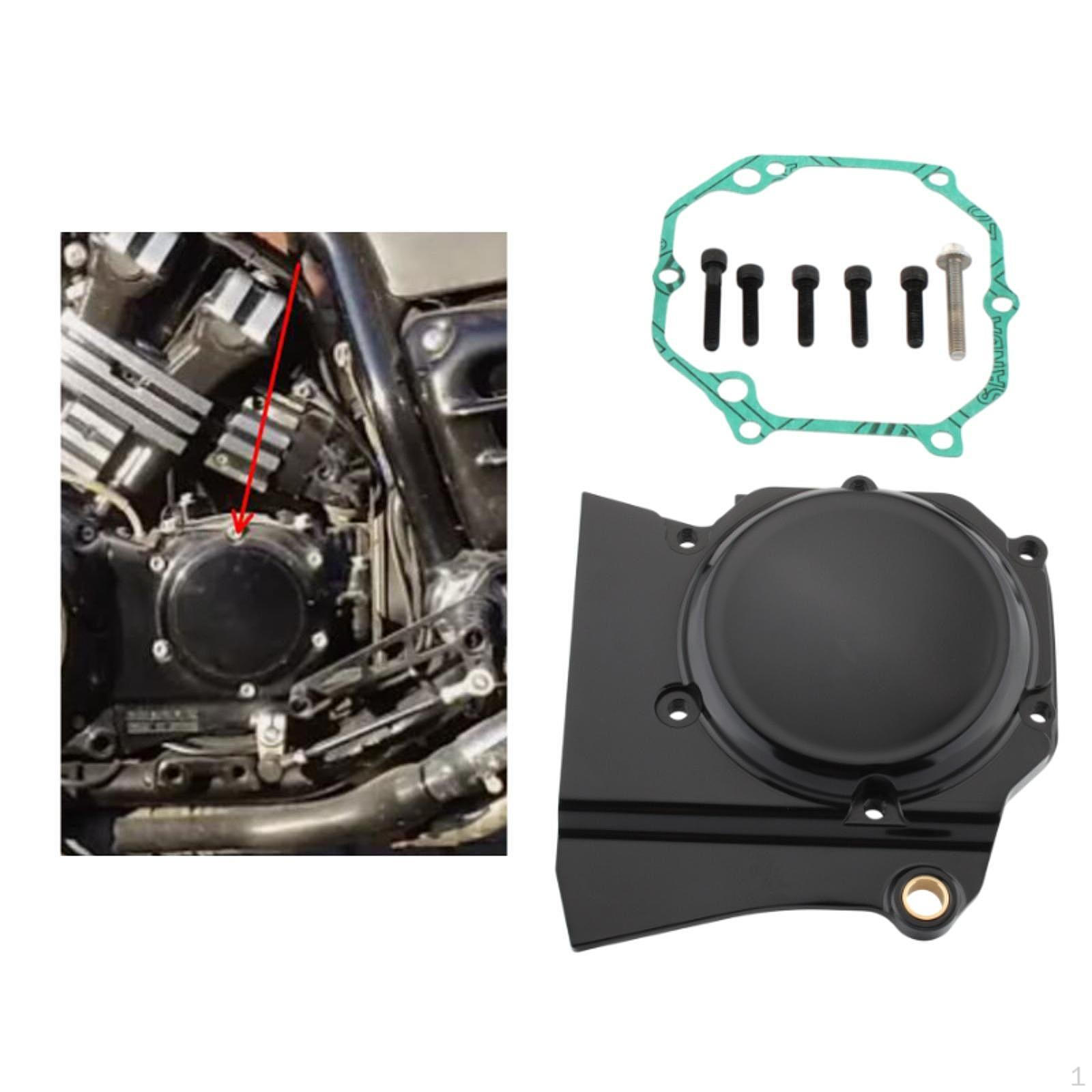 

Боковая крышка трансмиссии двигателя прочная, аксессуары для мотоциклов Yamaha Black