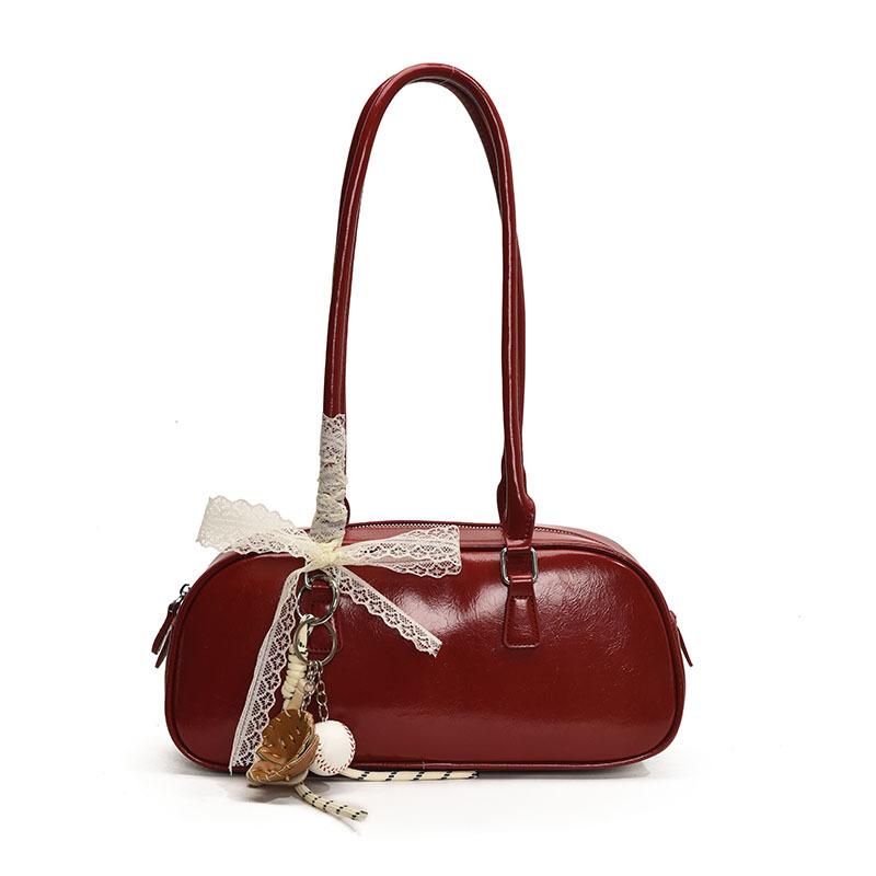 

Женская новая модная сумочка, сумка через плечо, женская сумка для поездок no pendant красный